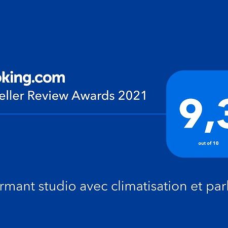 Charmant Studio Avec Climatisation Et Parking Perpignan Kültér fotó